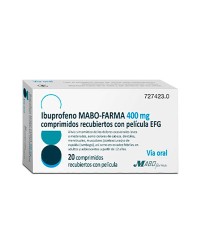 IBUPROFENO MABO EFG 400 MG 20 COMP RECU BLISTER