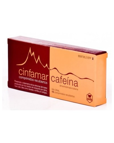 CINFAMAR CAFEINA 10 COMP