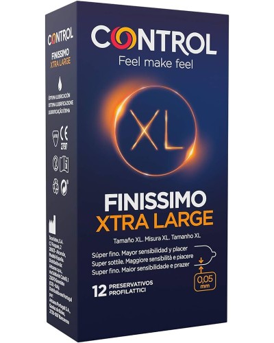 CONTROL PRESERVATIVO XL FINISSIMO 12U
