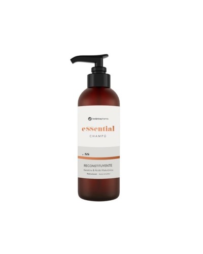 BOTANICAPHARMA CHAMPU ESSENTIAL RECONSTITUYENTE CON KERATINA Y ACIDO HIALUR  250 ML