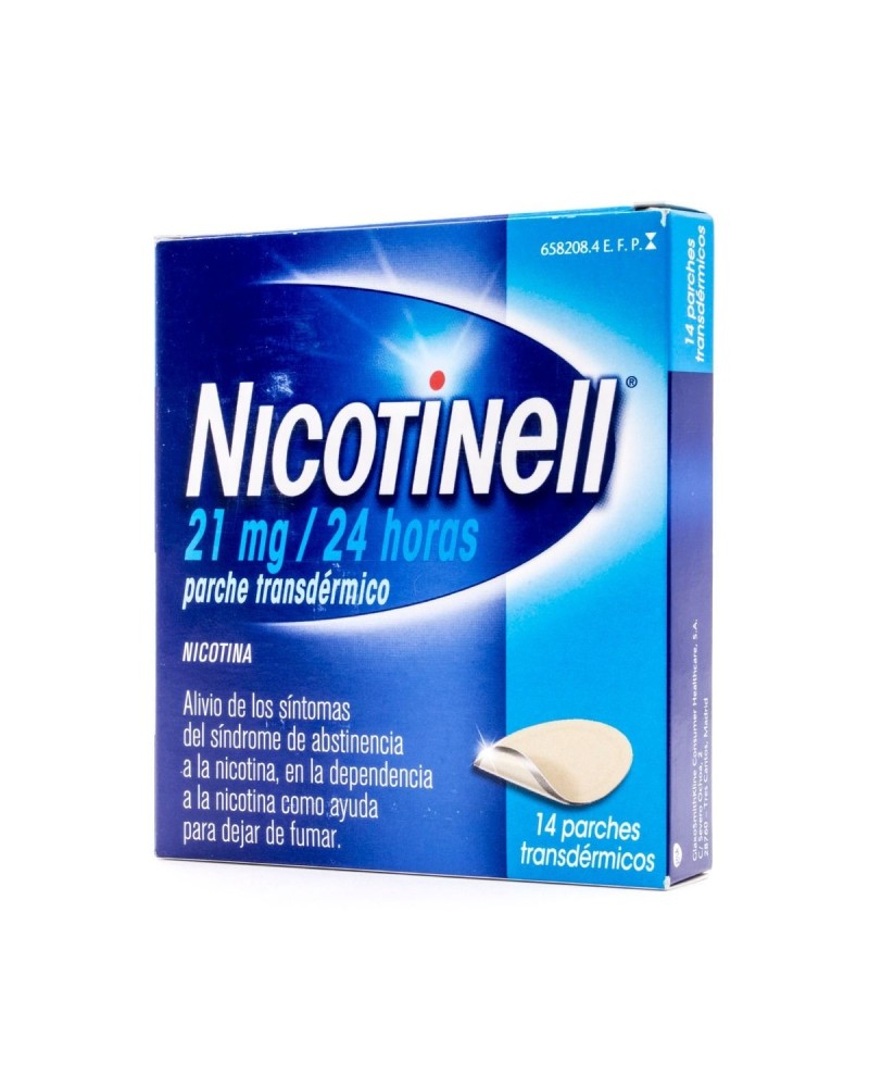 NICOTINELL 21 MG 24 H 14 PARCHES TRANSD                     