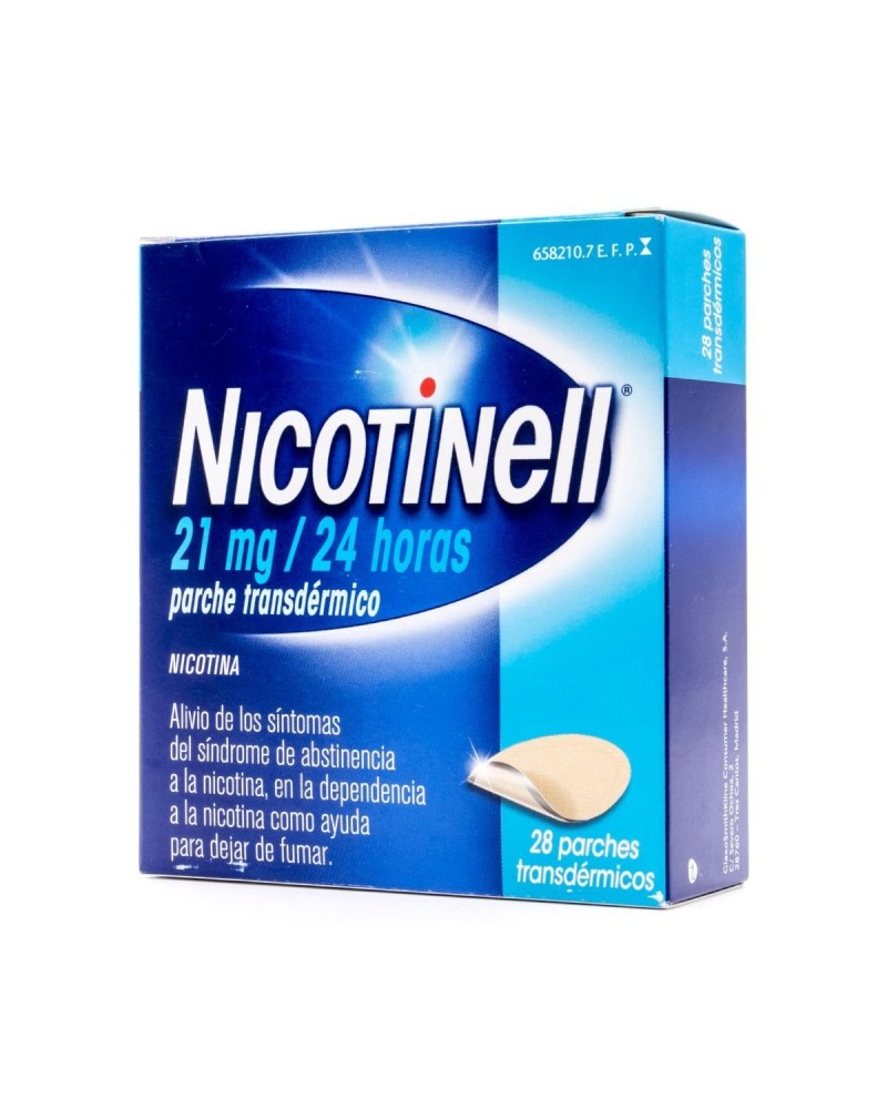 NICOTINELL 21 MG 24 H 28 PARCHES TRANSD                     