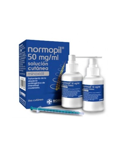 NORMOPIL 50 MG/ML SOL CUTANEA 90 ML 2 FRASCO