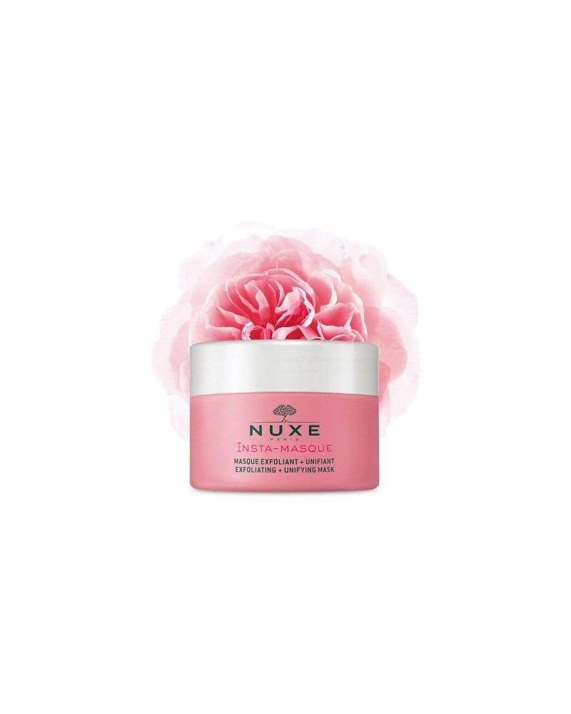 NUXE INSTA-MASQUE EXFO+UNIFIANT ROSA Y MACADAMIA