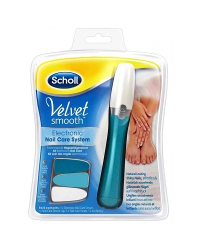 DR SCHOLL VELVET SMOOTH LIMA ELECTRONICA UÑAS RECARGABLE