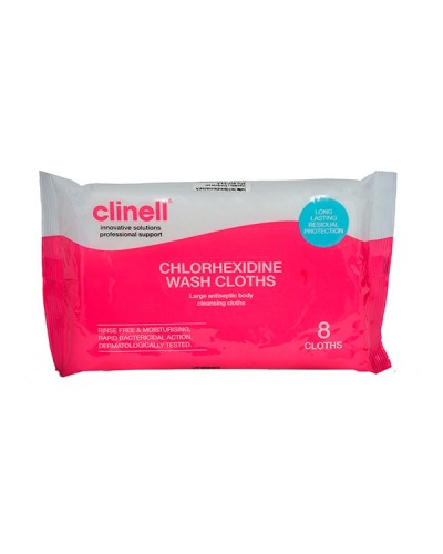 VESISMIN CLINELL TOALLITAS CLORHEXIDINA 8U