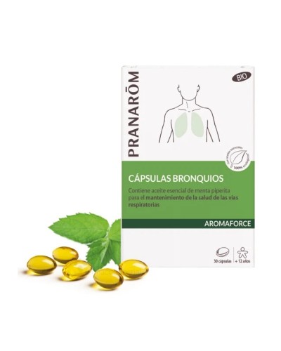 PRANAROM AROMAFORCE BRONQUIOS 30CAPS